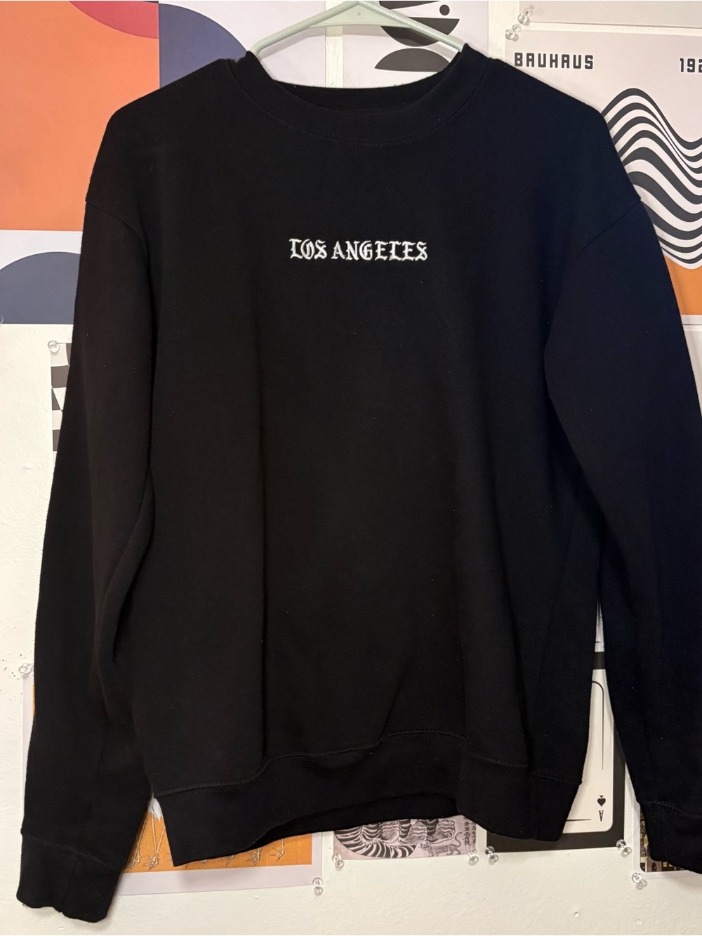 Eighty Eight Brand Los Angeles California Graphic Sweatshirt Small